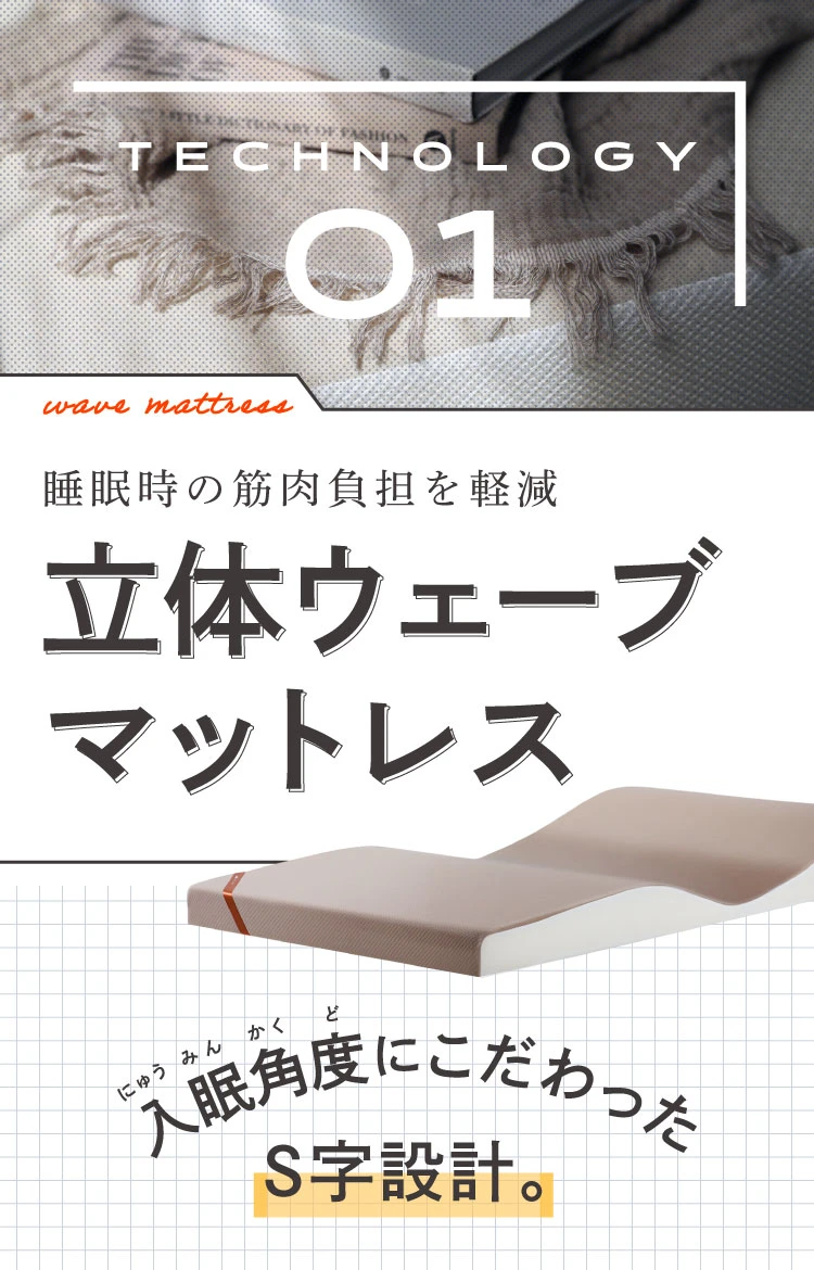 NP腰眠マットレス シングル+専用まくらセット NELUD(ネルディ) | Nelture