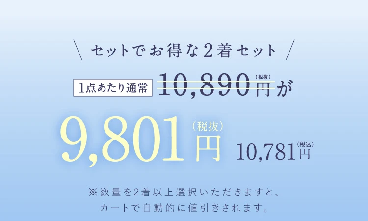 1点あたり10,890円が9,801円