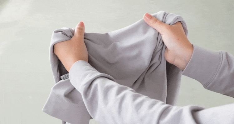 生地伸びる イメージgif