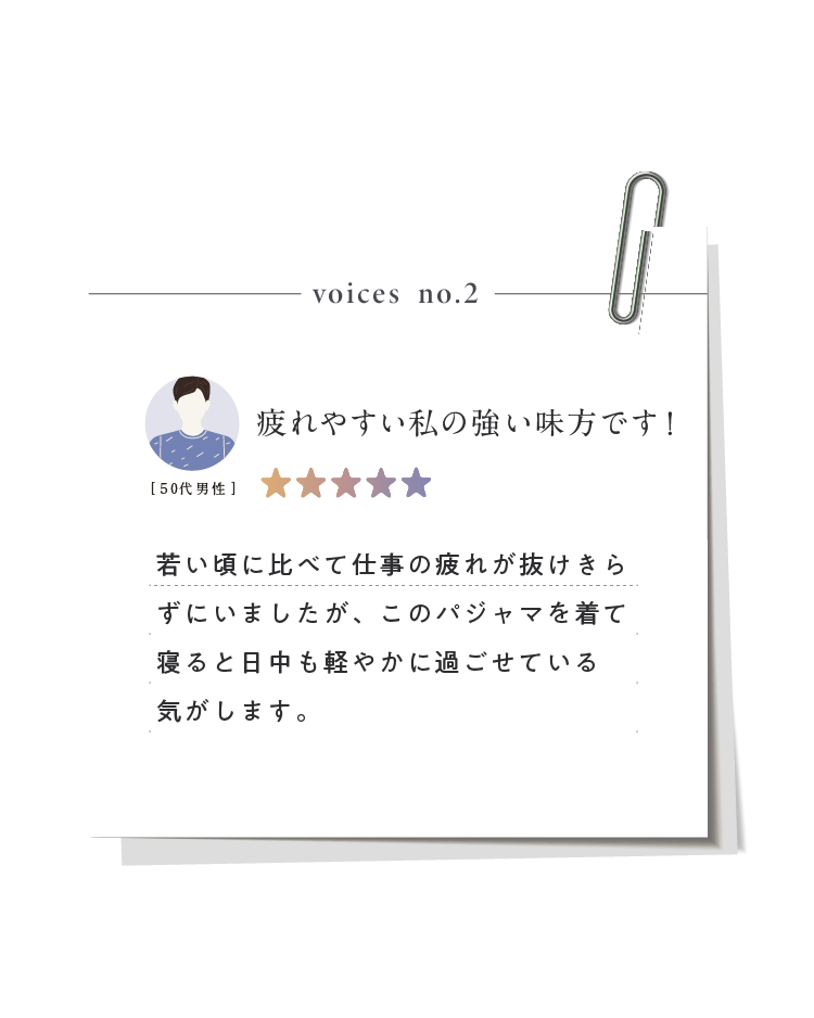 疲れやすい私の強い味方です！