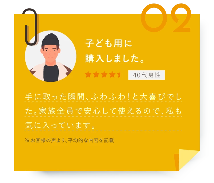 子供用に購入しました