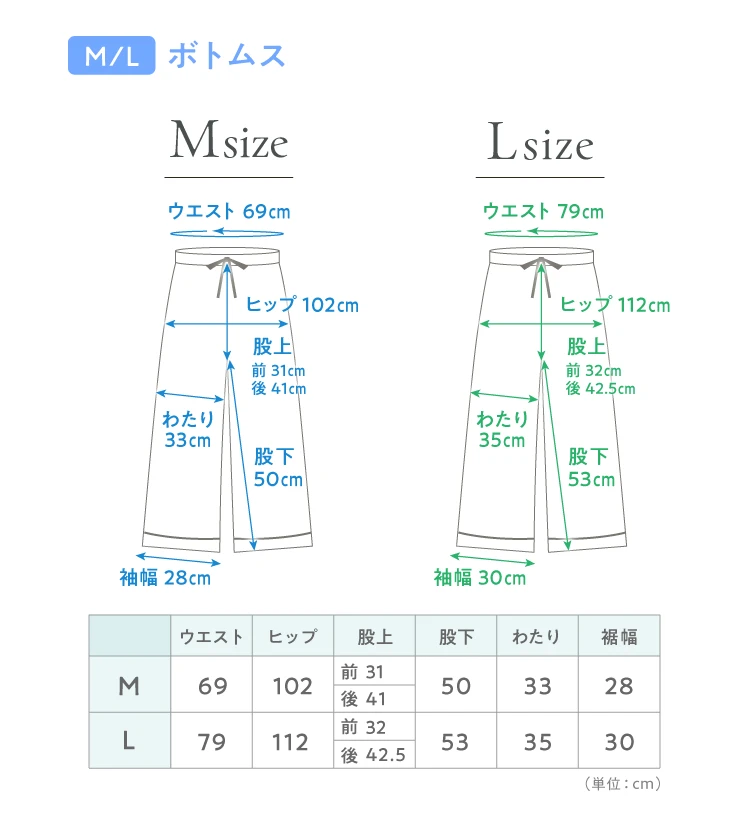 ボトムス
