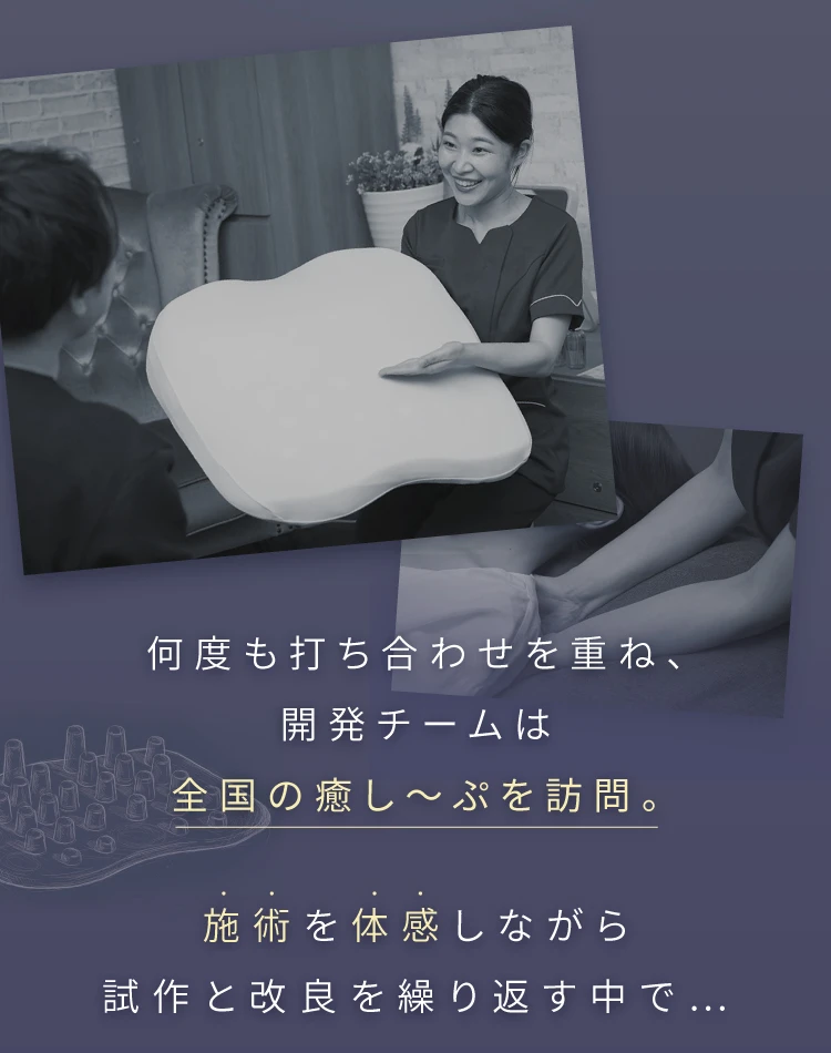 公式】私の重みでほぐれるまくら｜快眠専門サイトNelture（ネルチャー）