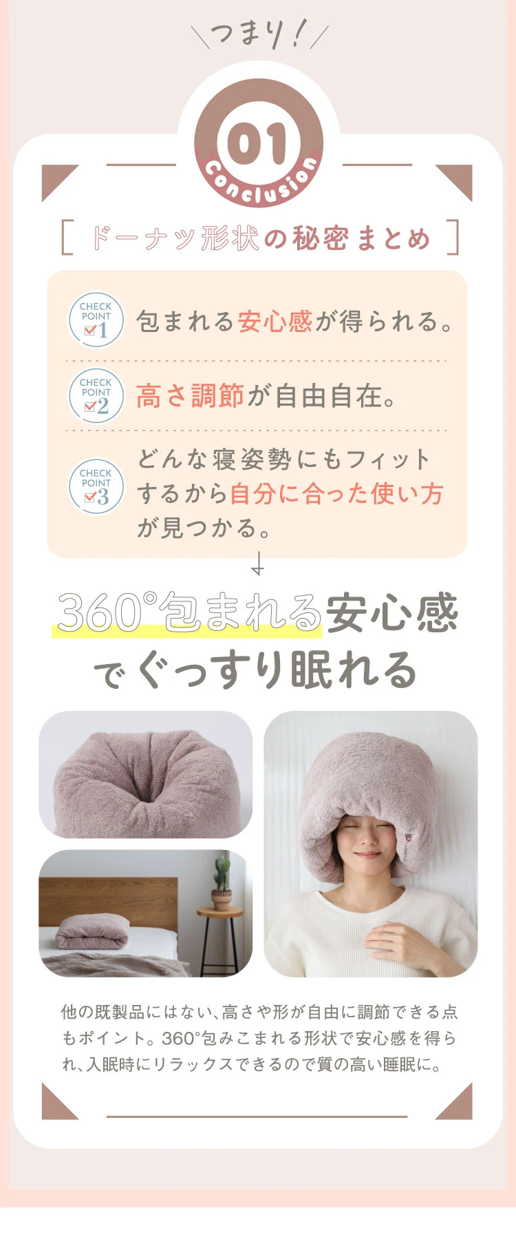 ドーナツ形状の秘密