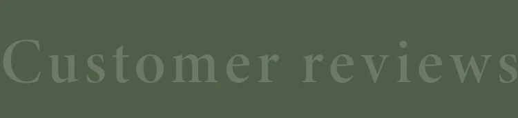 Customer reviews