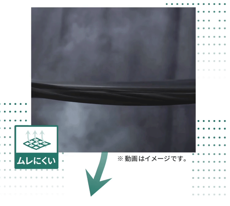 ムレにくい
