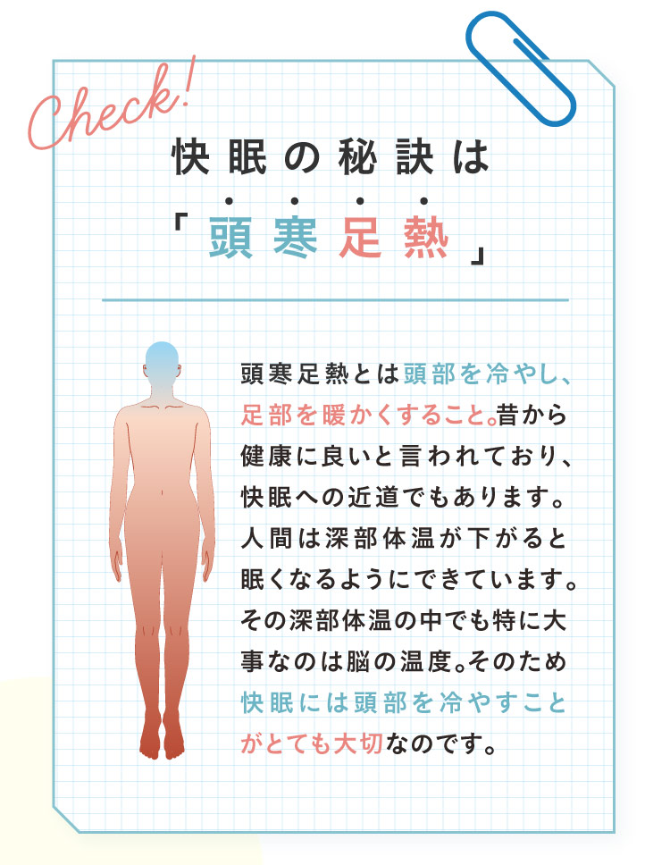 「頭寒足熱」とは？