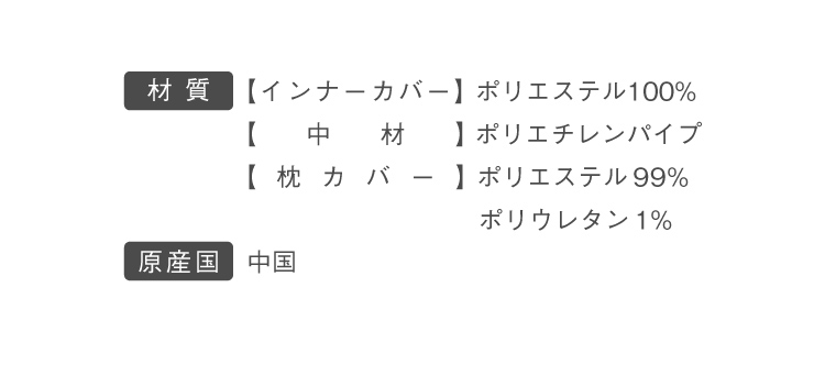 材質・原産国