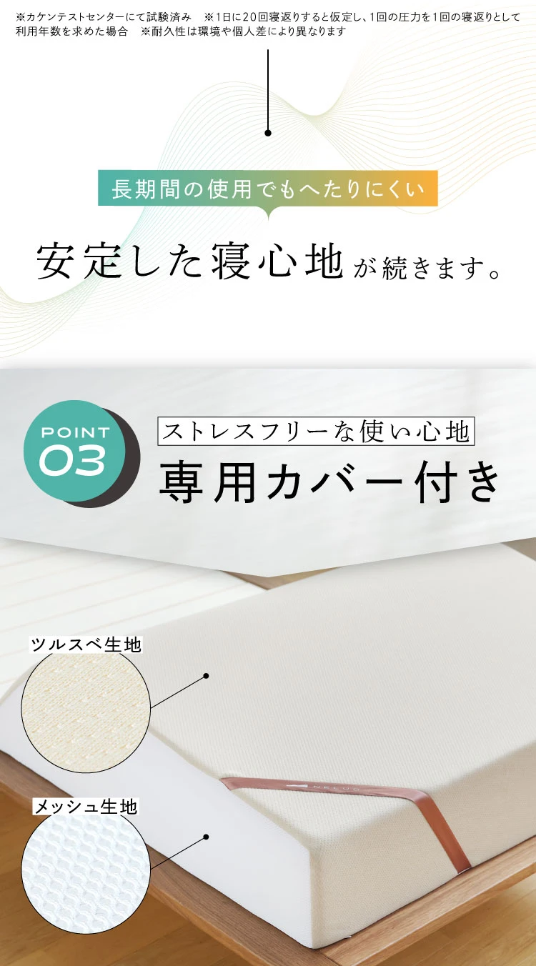 専用カバー付き