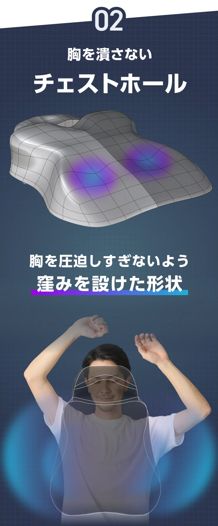 02.胸を潰さないチェストホール