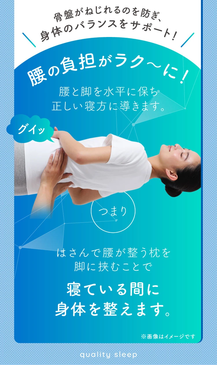 腰の負担がラクーに