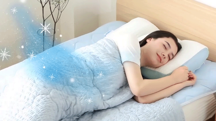 SEA BREEZE夏眠クール敷パッドPREMIUM・夏眠クールケット2点セット 夏眠クールケット プレミアム | Nelture