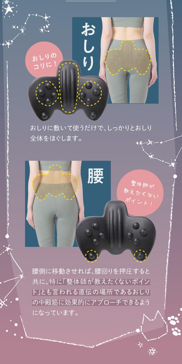 整体ヒップパッド RAKUNA(ラクナ) | Nelture