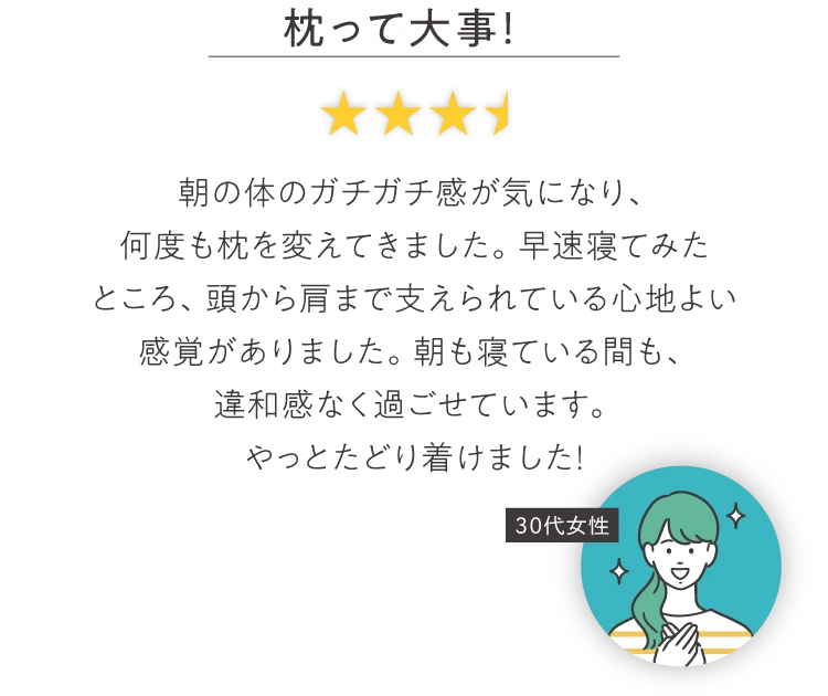 枕って大事！
