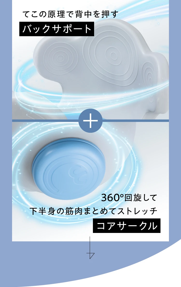 ヨガバランス開脚チェア(カバー付き) Circle balance(サークルバランス