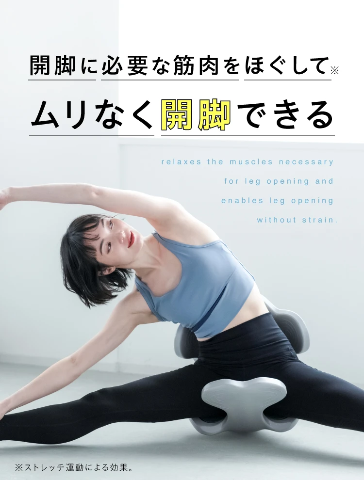 ヨガバランス開脚チェア(カバー付き) Circle balance(サークルバランス