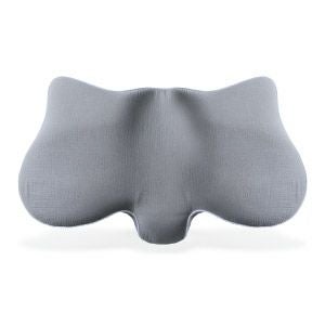 横寝枕MUGON2 SU-ZI(スージー) 【グレー(コットン)カバー2枚付き】 横寝枕MUGON2 SU-ZI(スージー) ｜専用枕カバー (コットンカバー) | Nelture