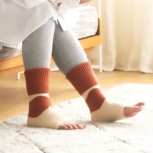 インベル首脳サポーター➕就寝用フットカバー 睡眠用足くびソックス | Nelture